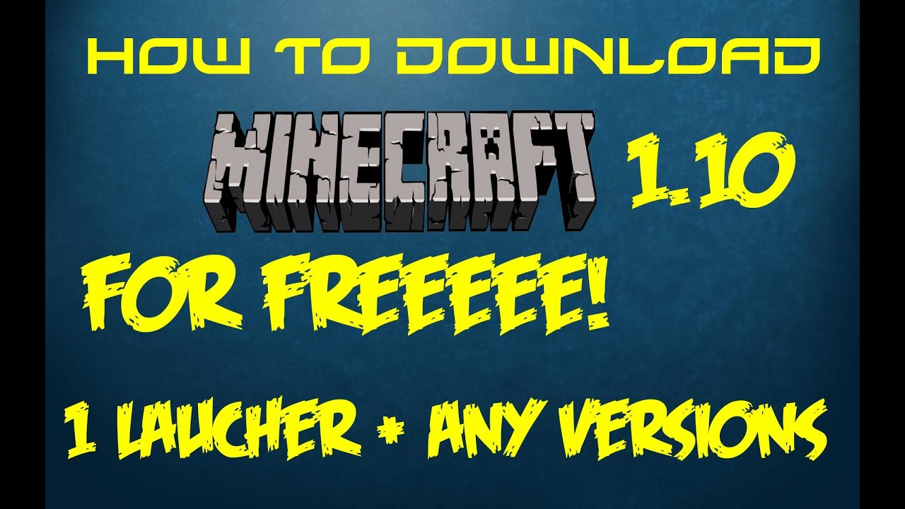 minecraft 1.10 download